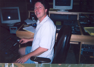 Randy Gardiner, engineer, making it all come together - a real pro! 
