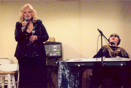 Jeannie Romeo and Alice Lockwood enjoy entertaining their fans who turned out for their latest show! It was an entertaining evening of fun for all.